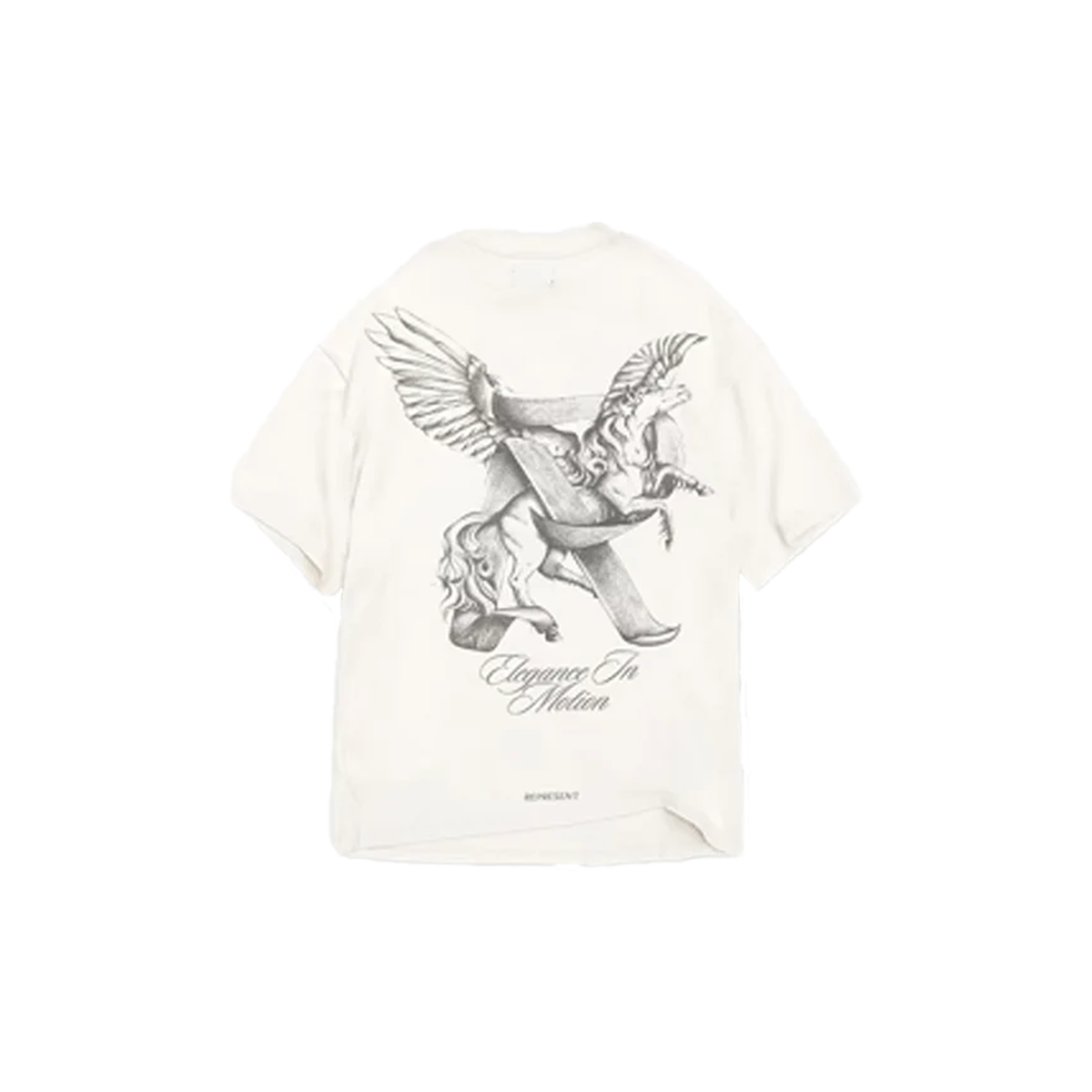 Represent Elegance In Motion T-Shirt Flat White-Represent-pikastore.cz