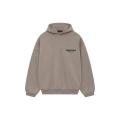 Fear of God Essentials Fleece Hoodie S24 Heather Gray - PIKASTORE