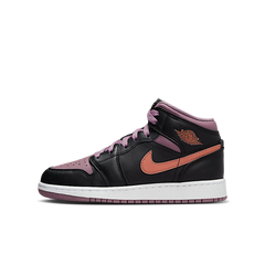 Nike Air Jordan 1 Mid SE GS Black Sky J Mauve