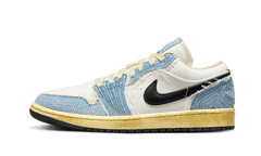 Nike Air Jordan 1 Low SE WRMK Sashiko Denim