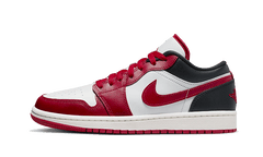 Nike Air Jordan 1 Low Reverse Black Toe (Women's)