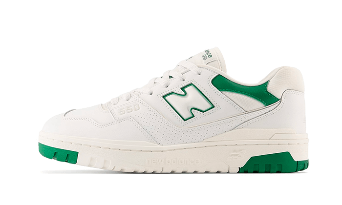 New Balance 550 White Classic Green-sneakers-New Balance-pikastore.cz