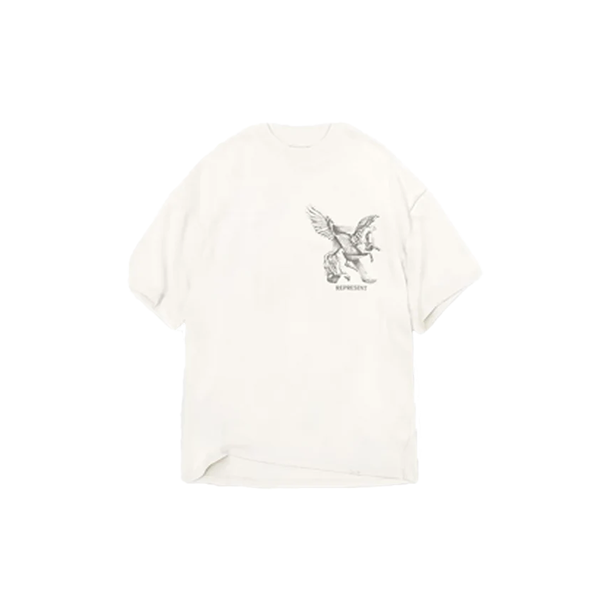 Represent Elegance In Motion T-Shirt Flat White-Represent-pikastore.cz