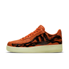 Nike Air Force 1 Low Orange Skeleton Halloween (2020)