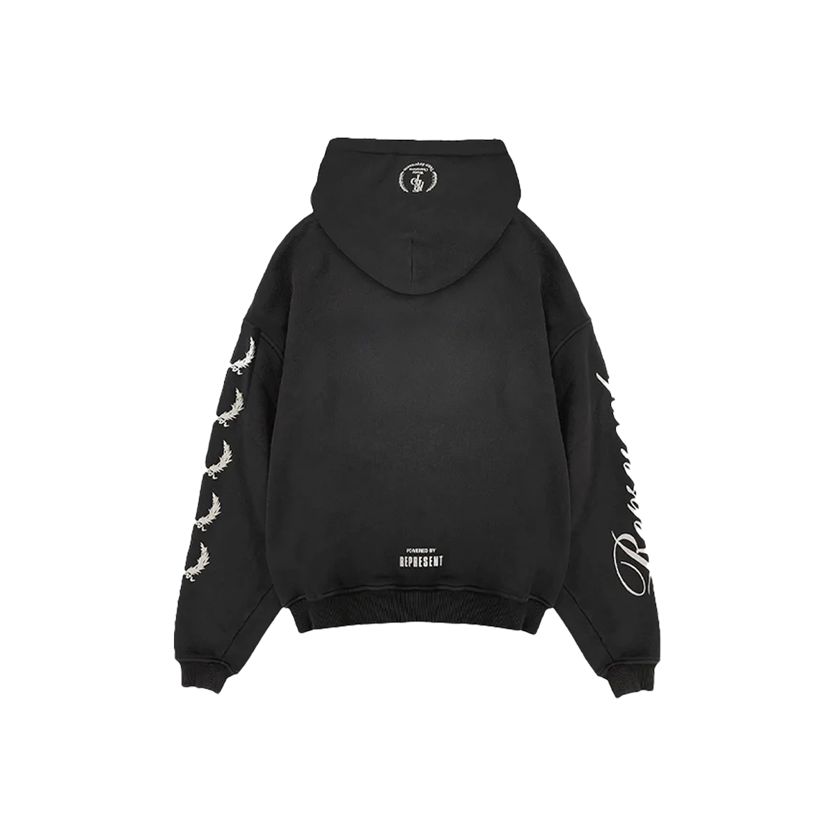 Represent World Championship Hoodie Stained Black-Represent-pikastore.cz