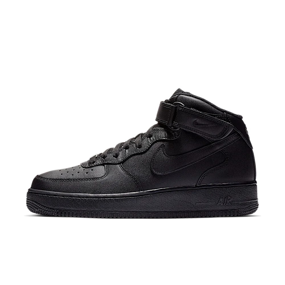 Nike Air Force 1 Mid 07 Triple Black-Nike-pikastore.cz