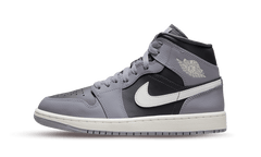 Nike Air Jordan 1 Mid Cement Gray (Women's)
