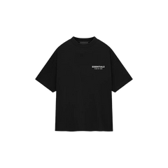 Fear of God Essentials Crewneck S24 T-Shirt Black - PIKASTORE