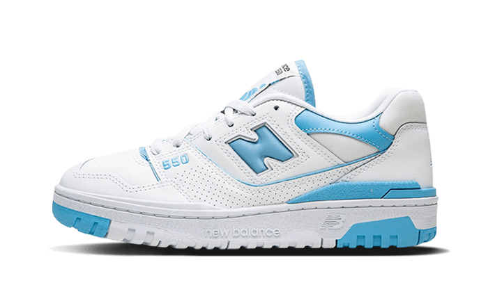 New Balance 550 UNC White Dusk Blue (Women's)-sneakers-New Balance-pikastore.cz