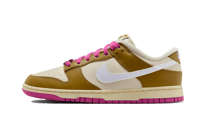 Nike Dunk Low SE Just Do it Bronzine Pink (Women's)-sneakers-Nike-pikastore.cz