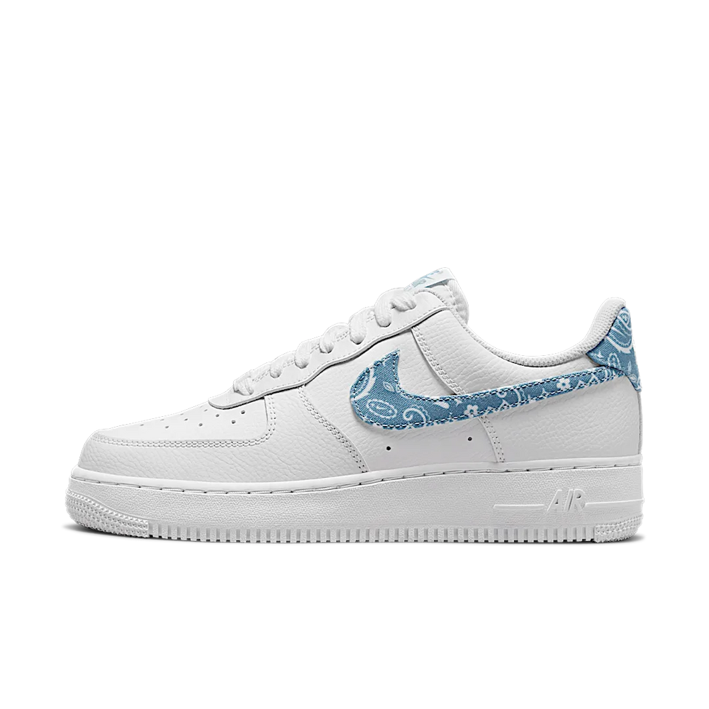Nike Wmns Air Force 1 07 Essentials Blue Paisley-Nike-pikastore.cz