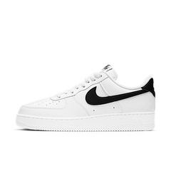 Nike Air Force 1 Low '07 White Black Pebbled Leather