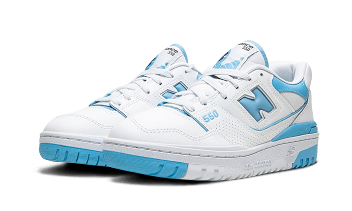 New Balance 550 UNC White Dusk Blue (Women's)-sneakers-New Balance-pikastore.cz