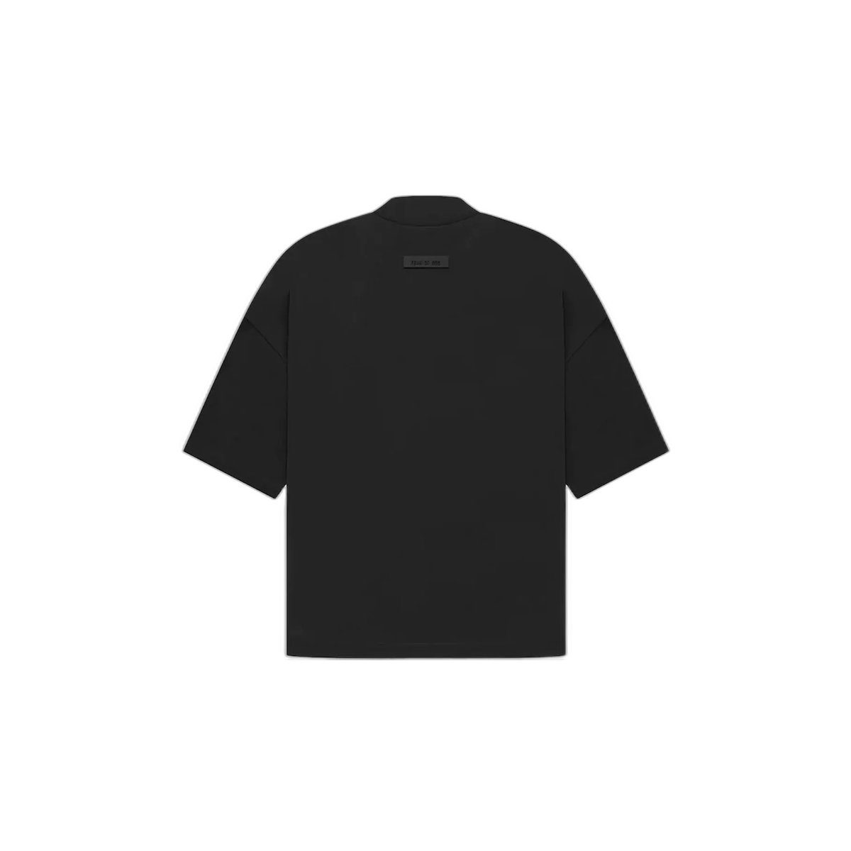 Fear of God Essentials S23 Arch Logo T-Shirt Black - PIKASTORE