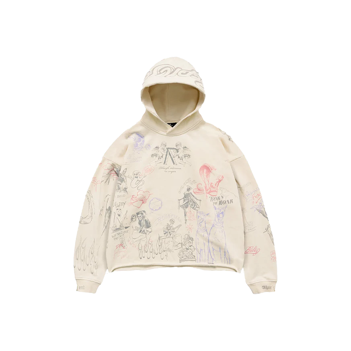 Represent Legacy Hoodie Buttercream-Represent-pikastore.cz
