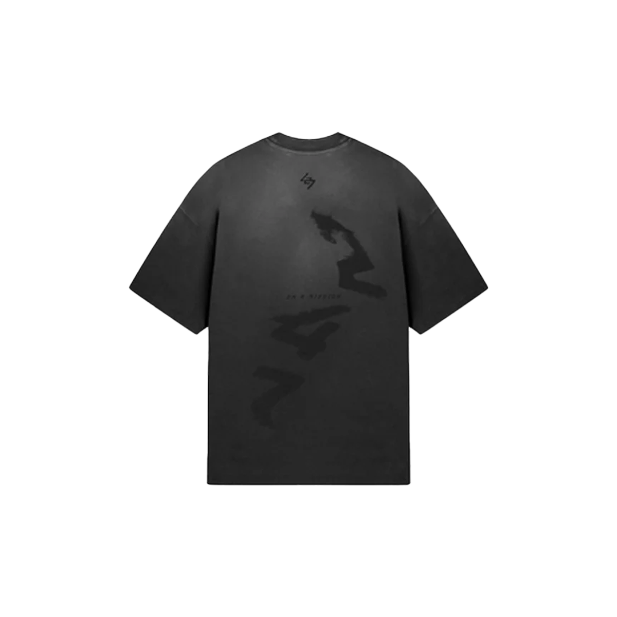 Represent 247 Motion Oversized T-Shirt Aged Black-Represent-pikastore.cz