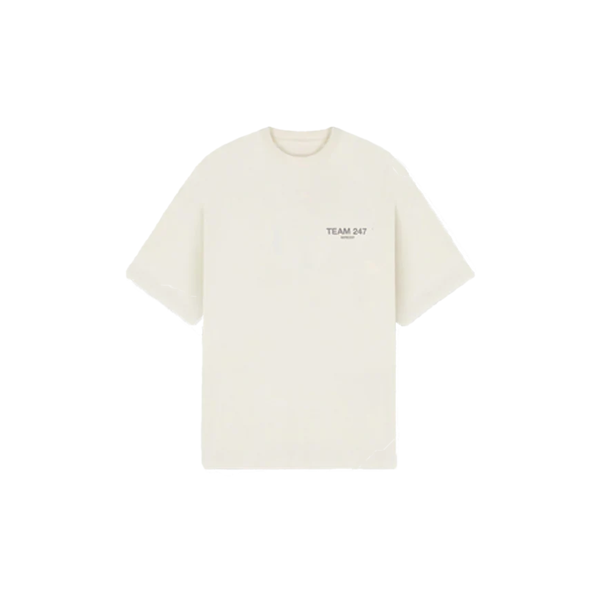 Represent Team 247 Oversized T-Shirt Cream-Represent-pikastore.cz