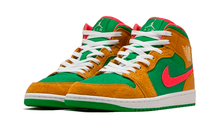 Nike Air Jordan 1 Mid SE Wheat Watermelon-Air Jordan-pikastore.cz