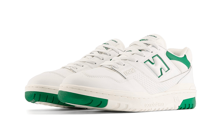 New Balance 550 White Classic Green-sneakers-New Balance-pikastore.cz