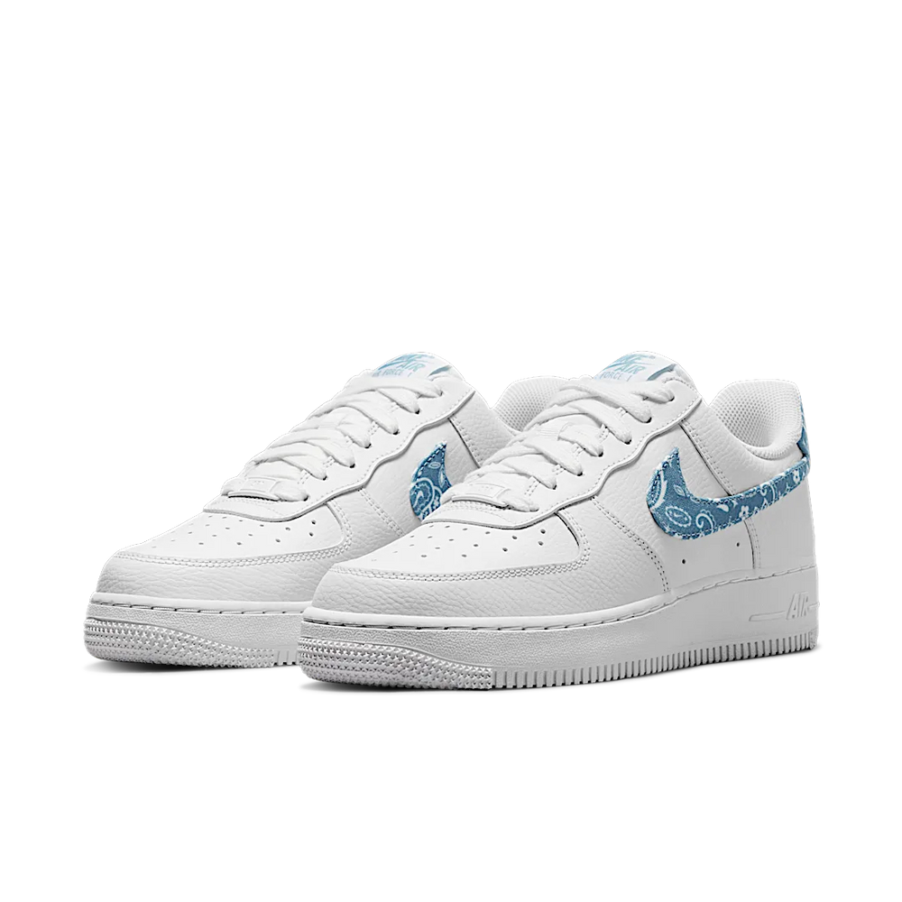 Nike Wmns Air Force 1 07 Essentials Blue Paisley-Nike-pikastore.cz