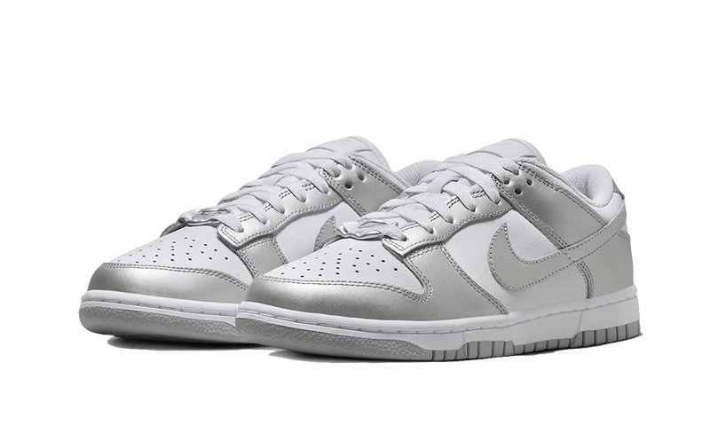 Nike Dunk Low Metallic Silver (Women's)-sneakers-Nike-pikastore.cz