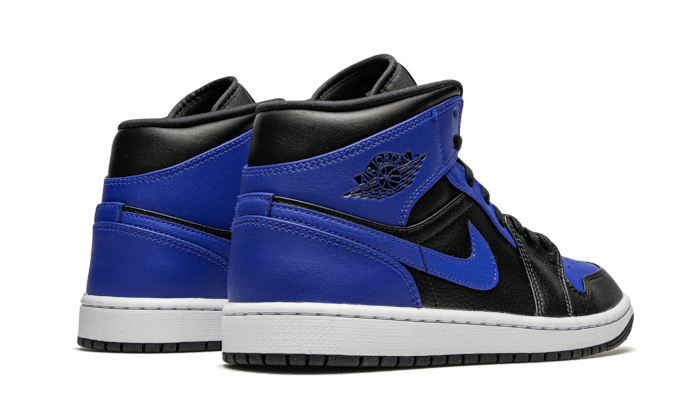 Nike Air Jordan 1 Mid Hyper Royal Tumbled Leather-sneakers-Air Jordan-pikastore.cz