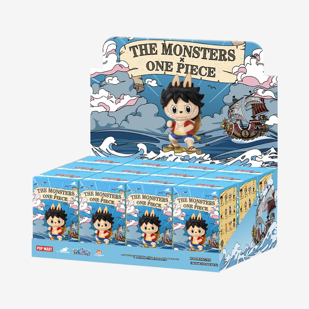 Labubu Pop Mart The Monsters x One Piece Series Sealed Case (12 Blind Boxes)-Labubu-pikastore.cz