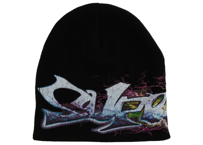 Supreme Tag Beanie (FW25) Black-Supreme-pikastore.cz