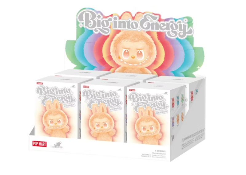 Pop Mart Labubu The Monsters Big into Energy Series Vinyl Plush Pendant Sealed Case (6 Blind Box)-collectibles-Labubus-pikastore.cz