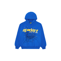 Sp5der Hoodie TC Blue 