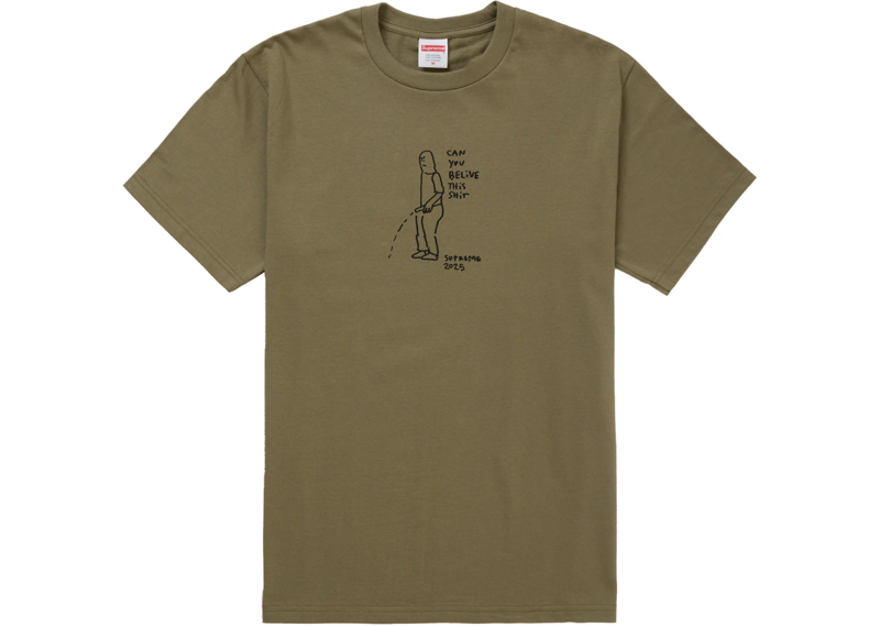 Supreme Gonz Tee (SS25) Olive-Supreme-pikastore.cz