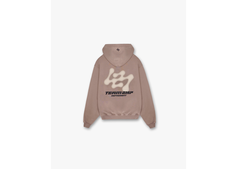 Represent 247 Future Terrains Oversized Hoodie Umber-Represent-pikastore.cz