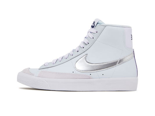 Nike Blazer Mid 77 GS Platinum Grape Metallic Silver