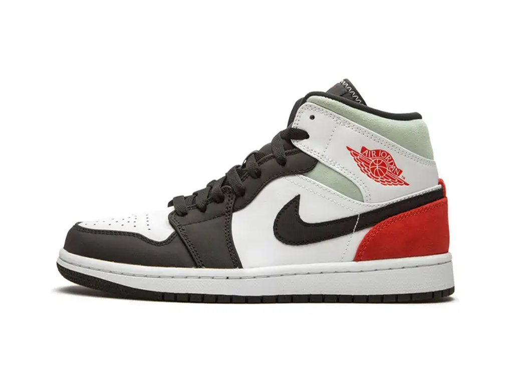 Jordan 1 Mid SE crveno crni prst