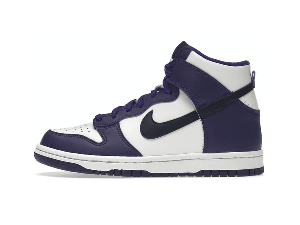 Nike Dunk High Electro Purple Midnight Navy (GS)