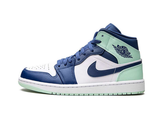 Jordan 1 Mid Mystic Navy Mint pjena