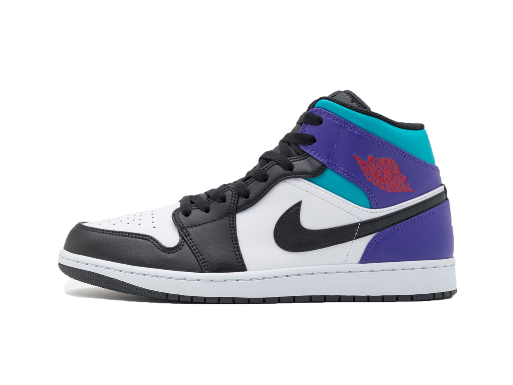 Nike Jordan 1 Mid Court Purple Tropical Twist