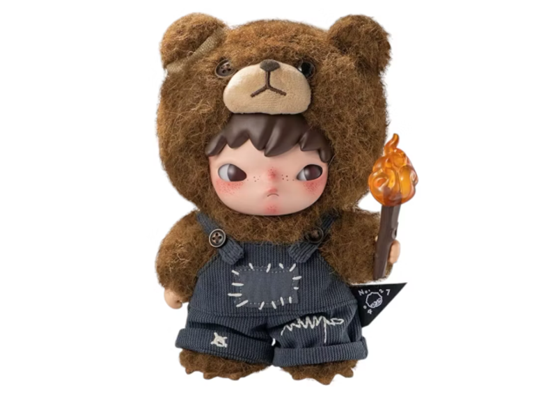 Pop Mart Hirono Living Wild-Fight for Joy Plush Doll-Hinoro-pikastore.cz