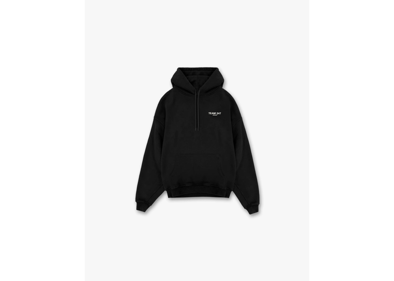 Represent Team 247 Oversized Hoodie Black-Represent-pikastore.cz