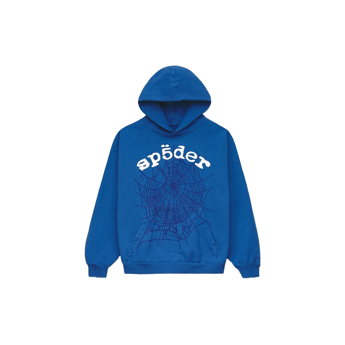 Sp5der Legacy Hoodie Blue-Sp5der-pikastore.cz