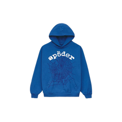 Sp5der Legacy Hoodie Blue