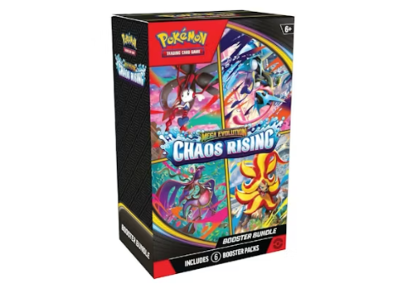 2026 Pokemon Mega Evolution Chaos Rising Booster Bundle-Pokemon-pikastore.cz