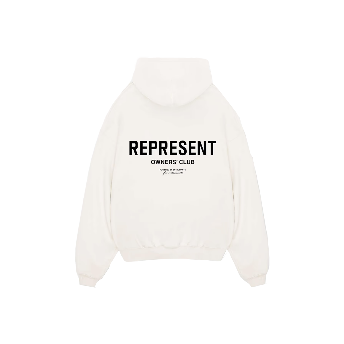 Represent Owners Club Hoodie Flat White