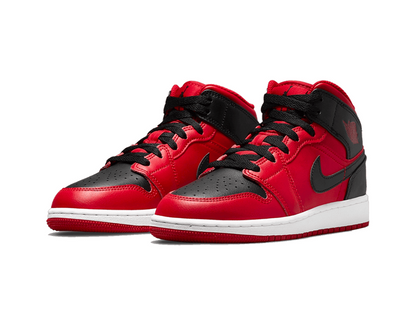 Nike Jordan 1 Mid Reverse Bred (2021) (GS)