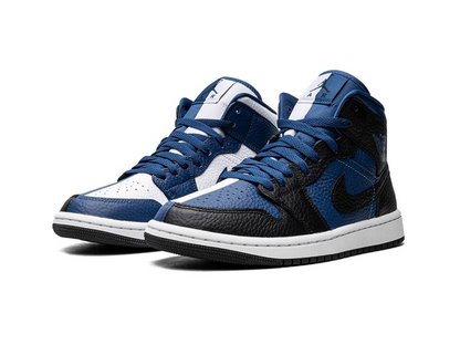 Nike Jordan 1 Mid Split French Blue (Women's)