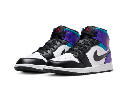 Nike Jordan 1 Mid Court Purple Tropical Twist