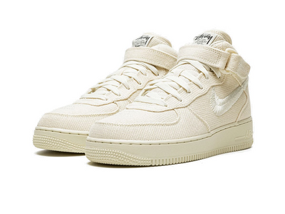 Nike Air Force 1 Mid Stussy Fossil