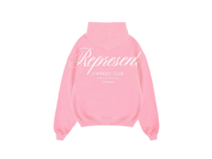 Represent Owners Club Script Hoodie Pink