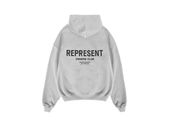 Represent Owners Club Hoodie Ash Grey