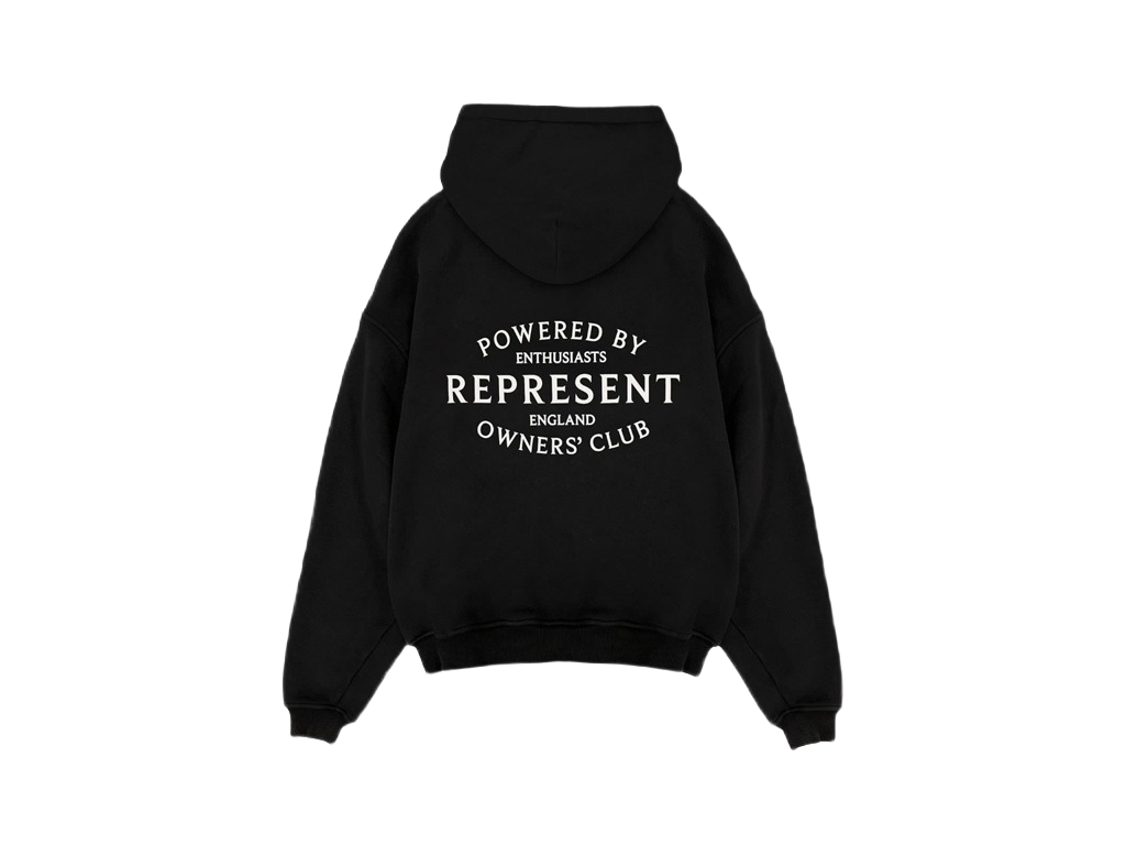 Represent Owners Club Stamp Hoodie Black-Represent-pikastore.cz
